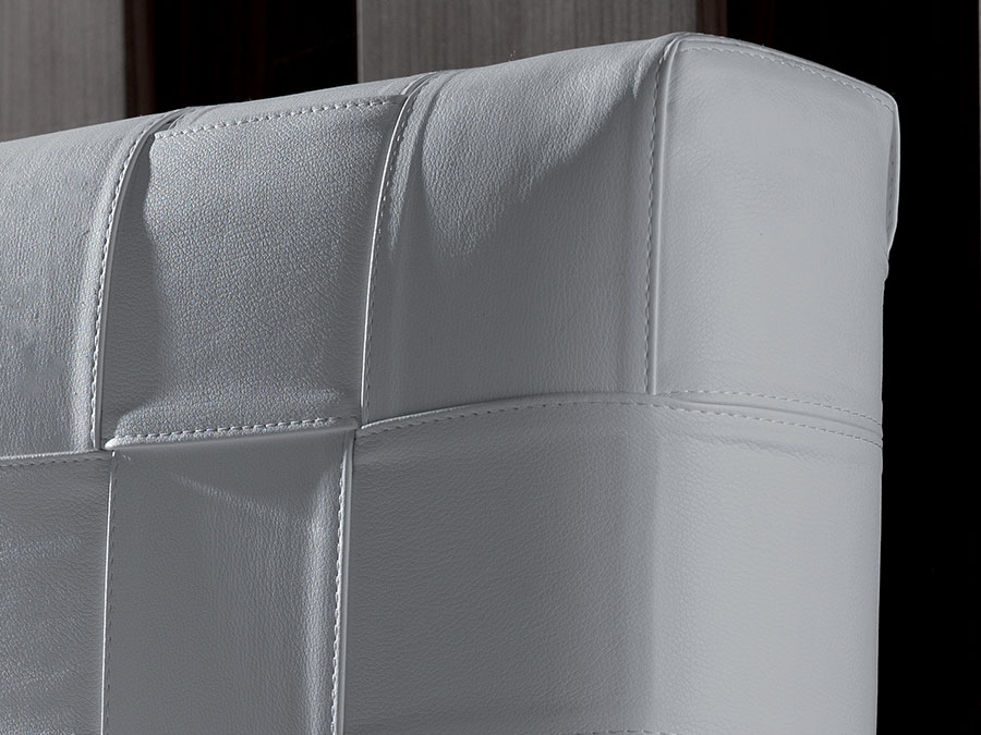 Letto Kira matrimoniale imbottito con Box contenitore